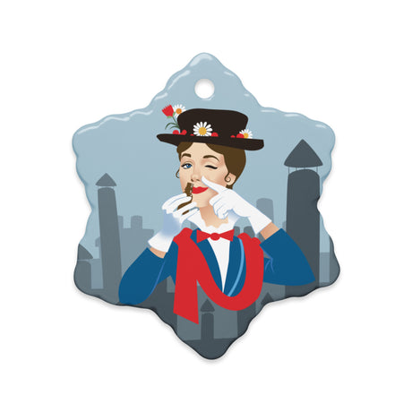 Mary Poppers (Ceramic ornament)-Ceramic Ornament-Swish Embassy