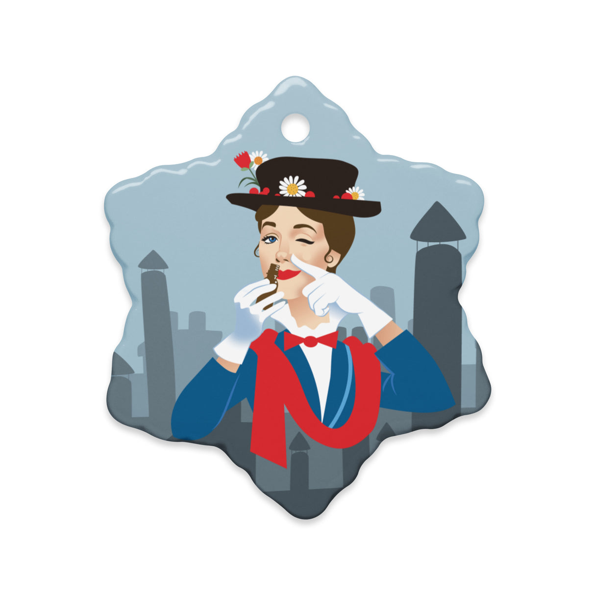 Mary Poppers (Ceramic ornament)-Ceramic Ornament-Swish Embassy