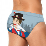 Mary Poppers (Swim Briefs)-Swim Briefs-Swish Embassy