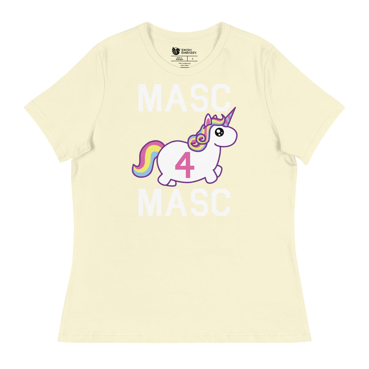 MASC4MASC (Women's Relaxed T-Shirt)-Women's T-Shirts-Swish Embassy