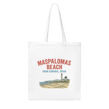 Maspalomas Beach (Canvas Bag)-Canvas Bag-Swish Embassy