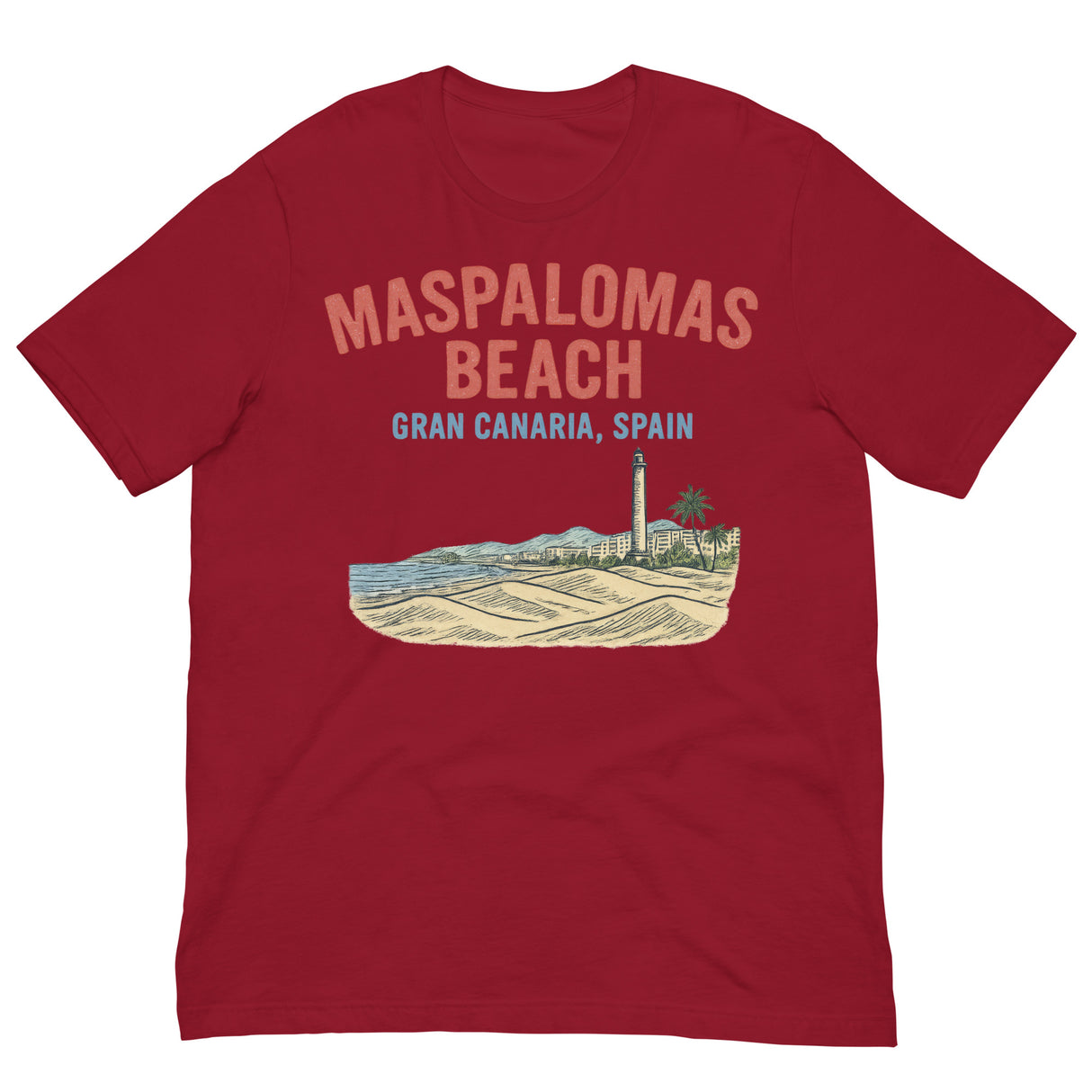 Maspalomas Beach-T-Shirts-Swish Embassy
