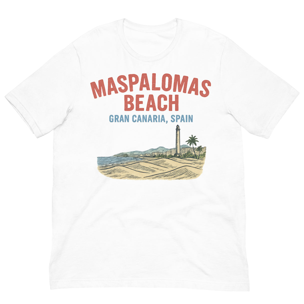 Maspalomas Beach-T-Shirts-Swish Embassy