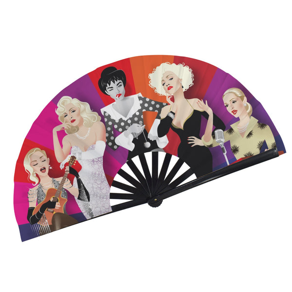Material Girl — Folding Fans