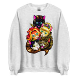 Meow Tell Me What You Want (Sweatshirt)-Sweatshirt-Swish Embassy