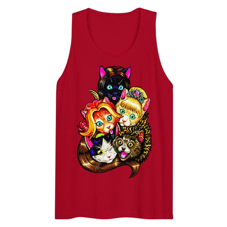 Meow Tell Me What You Want (Tank Top)-Tank Top-Swish Embassy