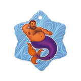 Mer-Grrr (Ceramic ornament)-Ceramic Ornament-Swish Embassy