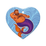 Mer-Grrr (Ceramic ornament)-Ceramic Ornament-Swish Embassy