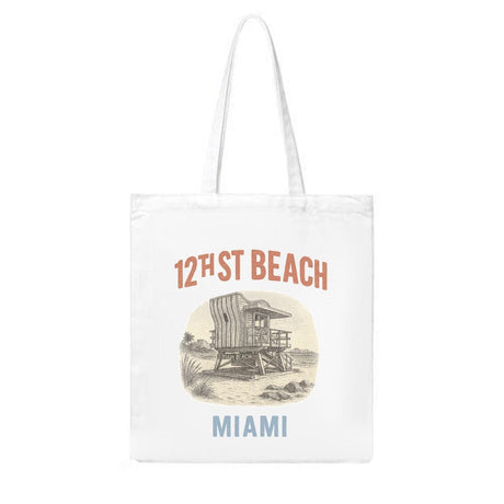 Miami Beach (Canvas Bag)-Canvas Bag-Swish Embassy