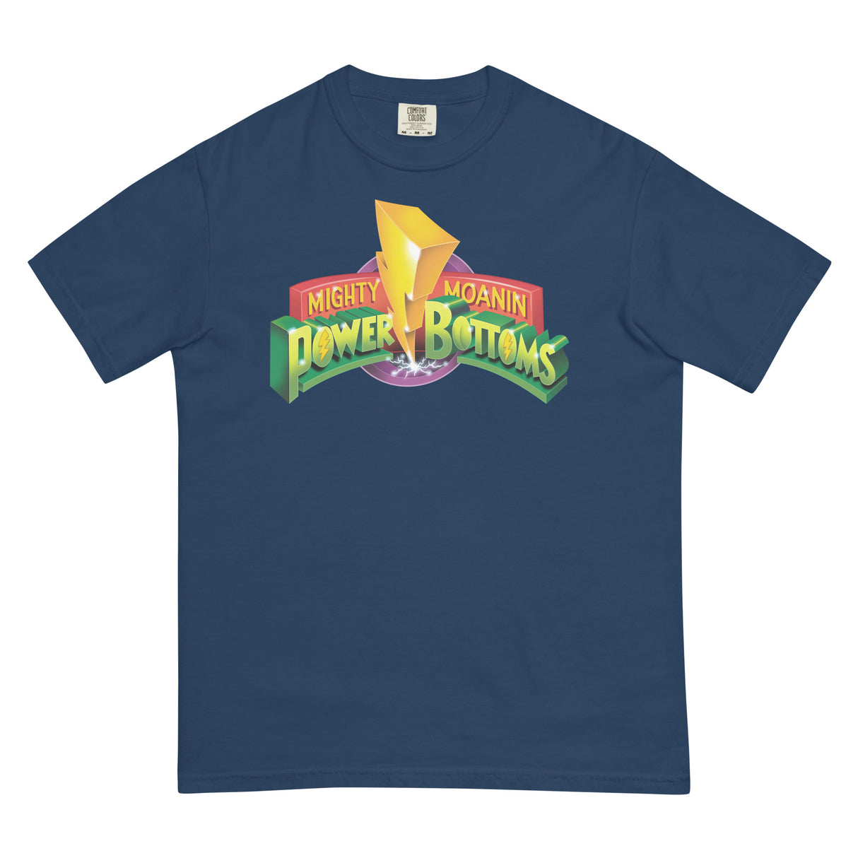 Mighty Moanin' Power Bottoms (Boxy Tee)-Boxy T-Shirt-Swish Embassy