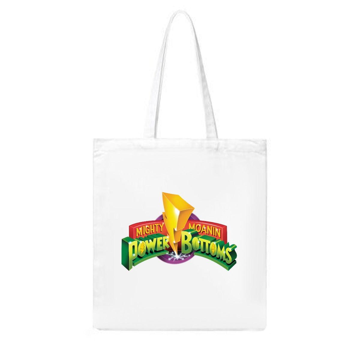 Mighty Moanin' Power Bottoms (Canvas Bag)-Canvas Bag-Swish Embassy