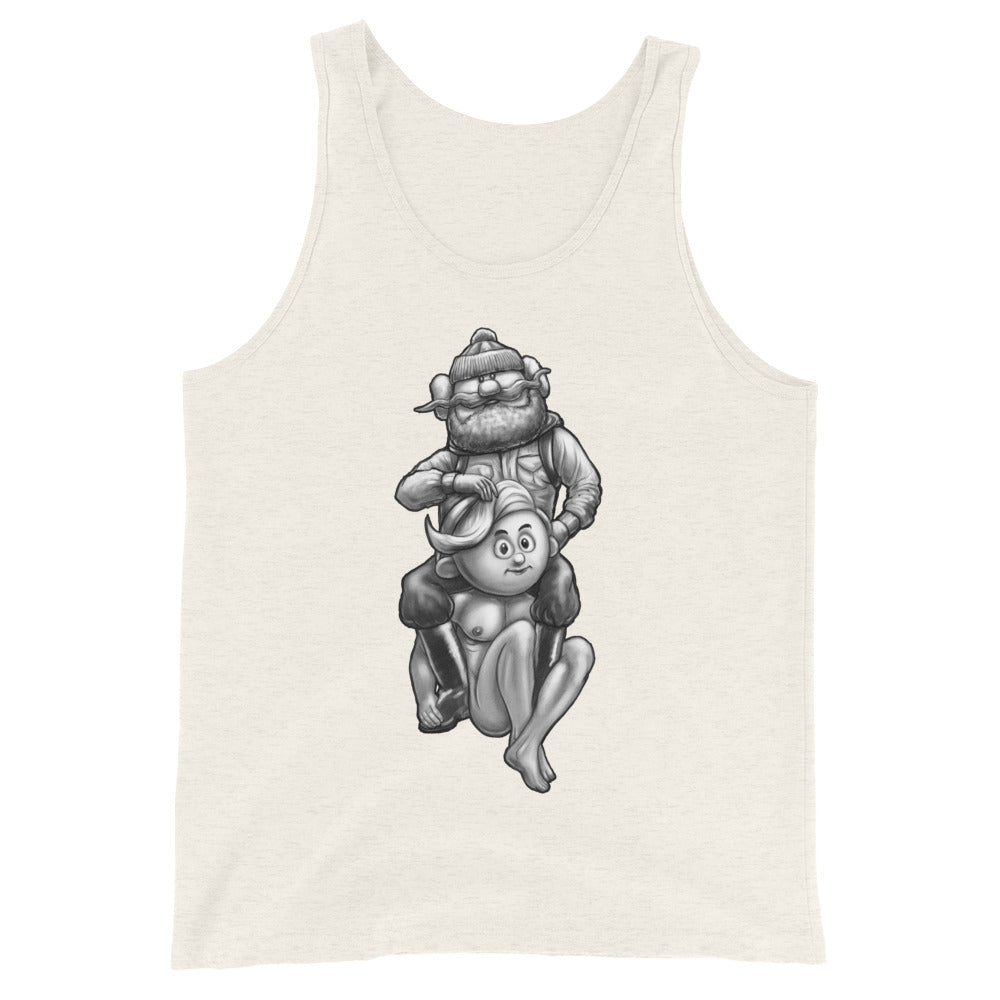 Misfit Toys of Finland (Tank Top)-Christmas Tank Tops-Swish Embassy