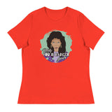 Molly You in Danger Girl (Women's Relaxed T-Shirt)-Women's T-Shirts-Swish Embassy
