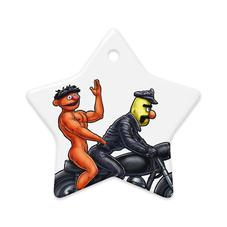 Motor Daddies (Ceramic ornament)-Ceramic Ornament-Swish Embassy