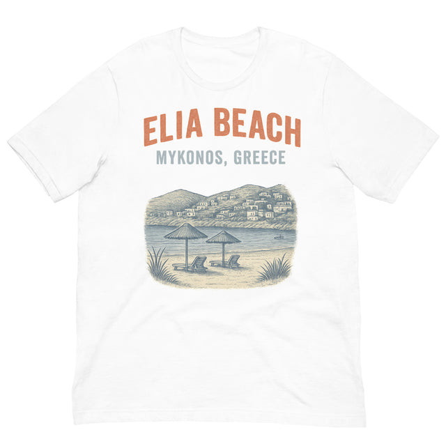 Mykonos Beach-T-Shirts-Swish Embassy