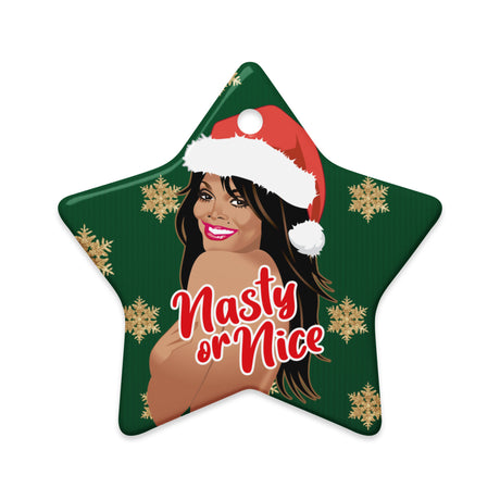 Nasty of Nice (Ceramic Ornament)-Ceramic Ornament-Swish Embassy