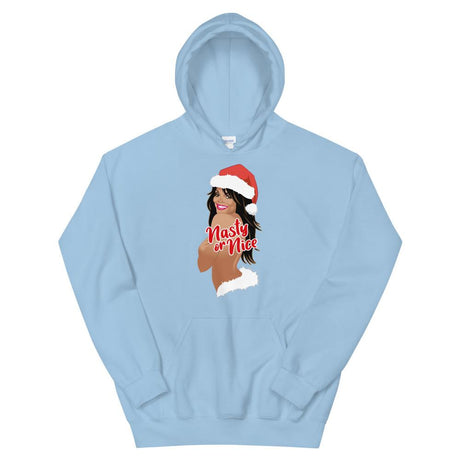 Nasty or Nice (Hoodie)-Christmas Hoodies-Swish Embassy