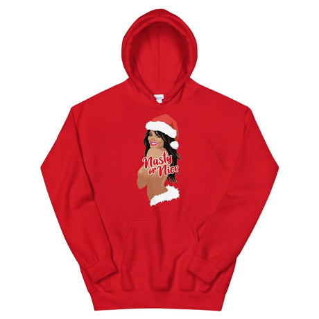 Nasty or Nice (Hoodie)-Christmas Hoodies-Swish Embassy