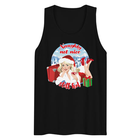 Naughty Not Nice (Tank top)-Christmas Tank Tops-Swish Embassy