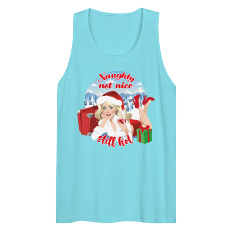 Naughty Not Nice (Tank top)-Christmas Tank Tops-Swish Embassy