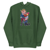 North Pole's Top Elf (Hoodie)-Christmas Hoodies-Swish Embassy