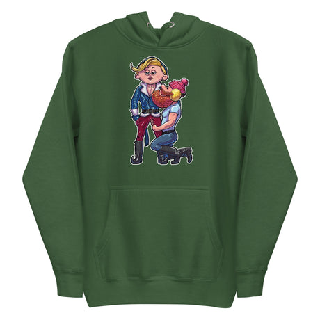North Pole's Top Elf (Hoodie)-Christmas Hoodies-Swish Embassy
