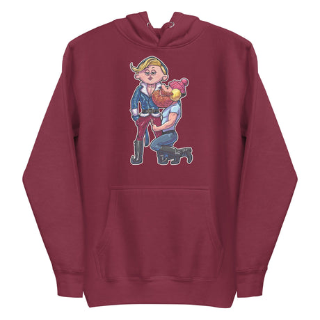 North Pole's Top Elf (Hoodie)-Christmas Hoodies-Swish Embassy