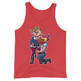 North Pole's Top Elf (Tank Top)-Christmas Tank Tops-Swish Embassy