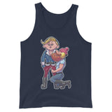 North Pole's Top Elf (Tank Top)-Christmas Tank Tops-Swish Embassy
