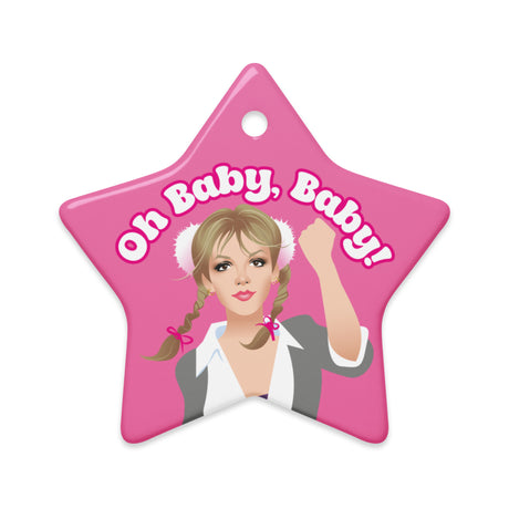 Oh Baby (Ceramic Ornament)-Ceramic Ornament-Swish Embassy