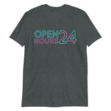 Open 24 Hours-T-Shirts-Swish Embassy