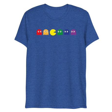 Pac Man Pride (Triblend)-Triblend T-Shirt-Swish Embassy