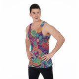 Paisley (Allover Tank Top)-Allover Tank Top-Swish Embassy