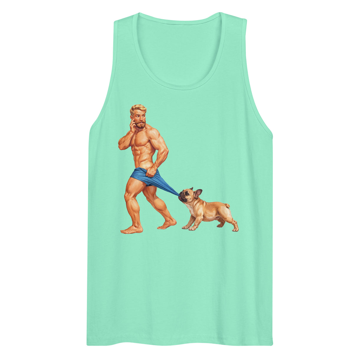 Pardon my Frenchie (Tank Top)-Tank Top-Swish Embassy