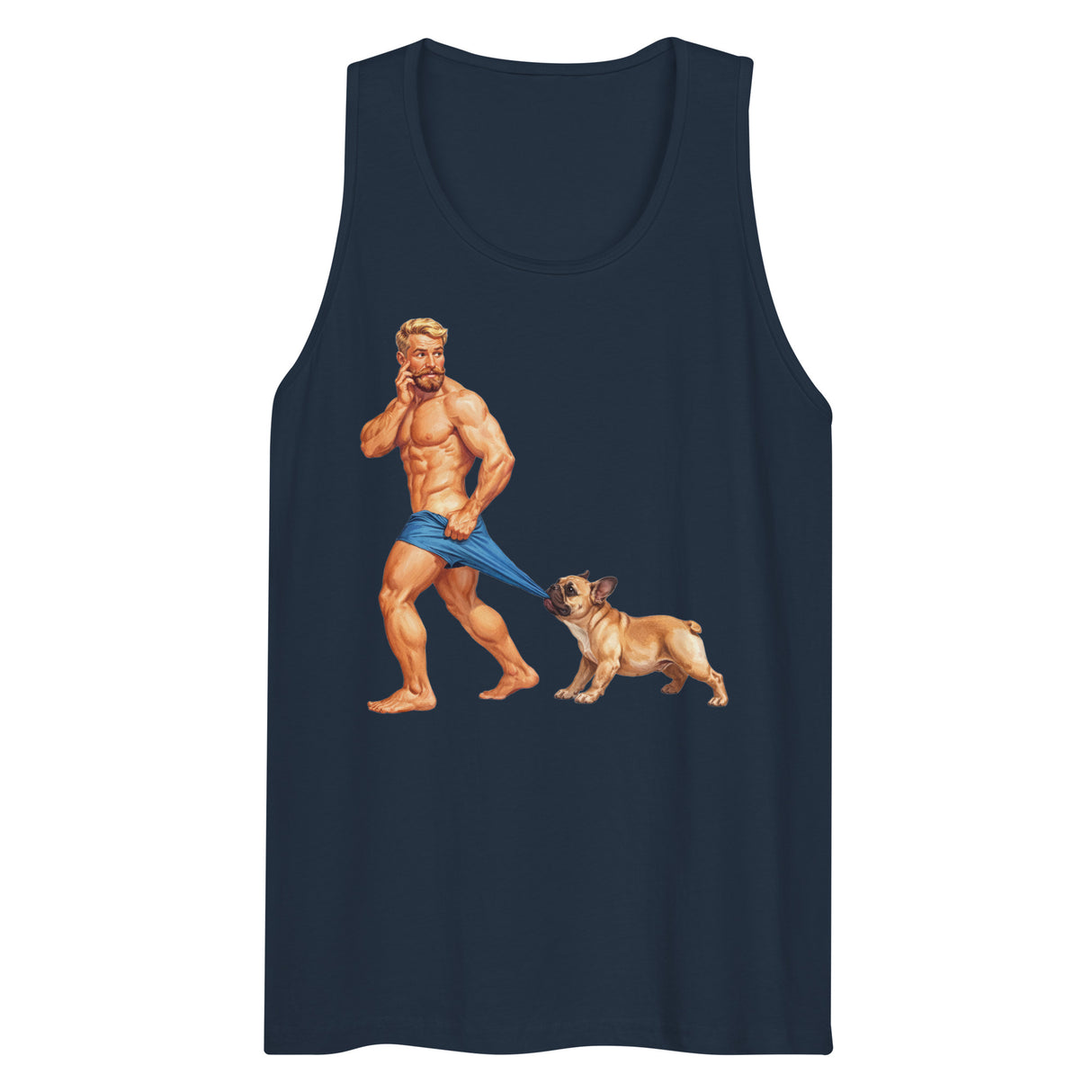 Pardon my Frenchie (Tank Top)-Tank Top-Swish Embassy