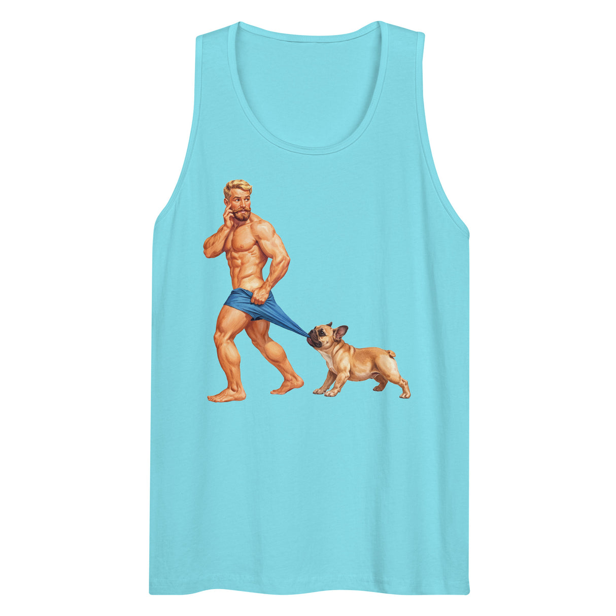 Pardon my Frenchie (Tank Top)-Tank Top-Swish Embassy
