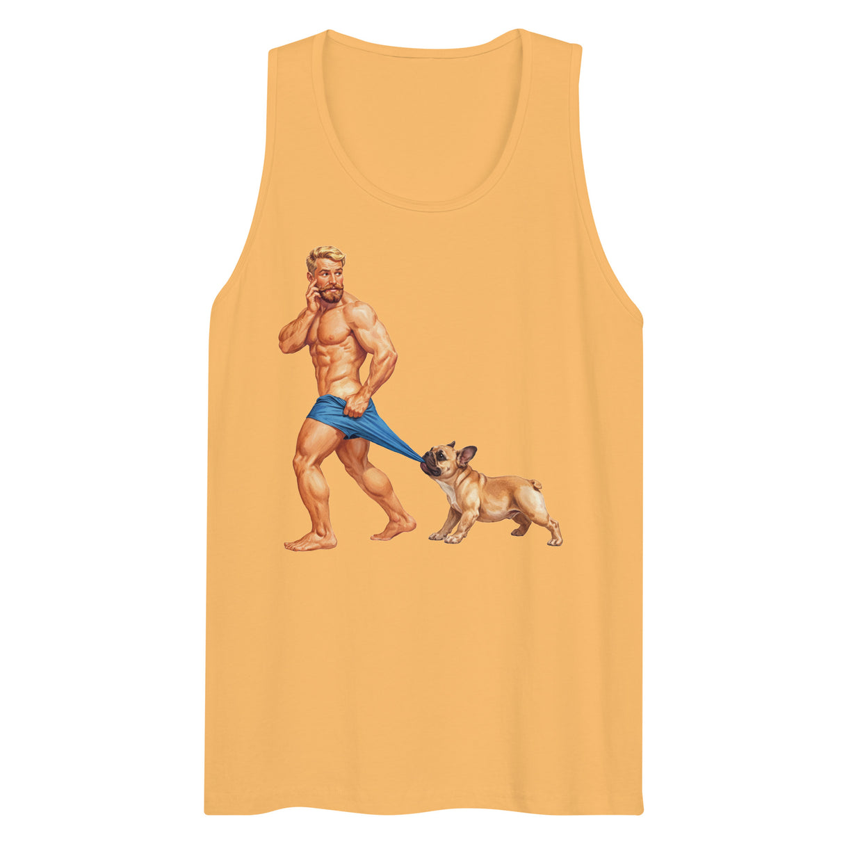 Pardon my Frenchie (Tank Top)-Tank Top-Swish Embassy