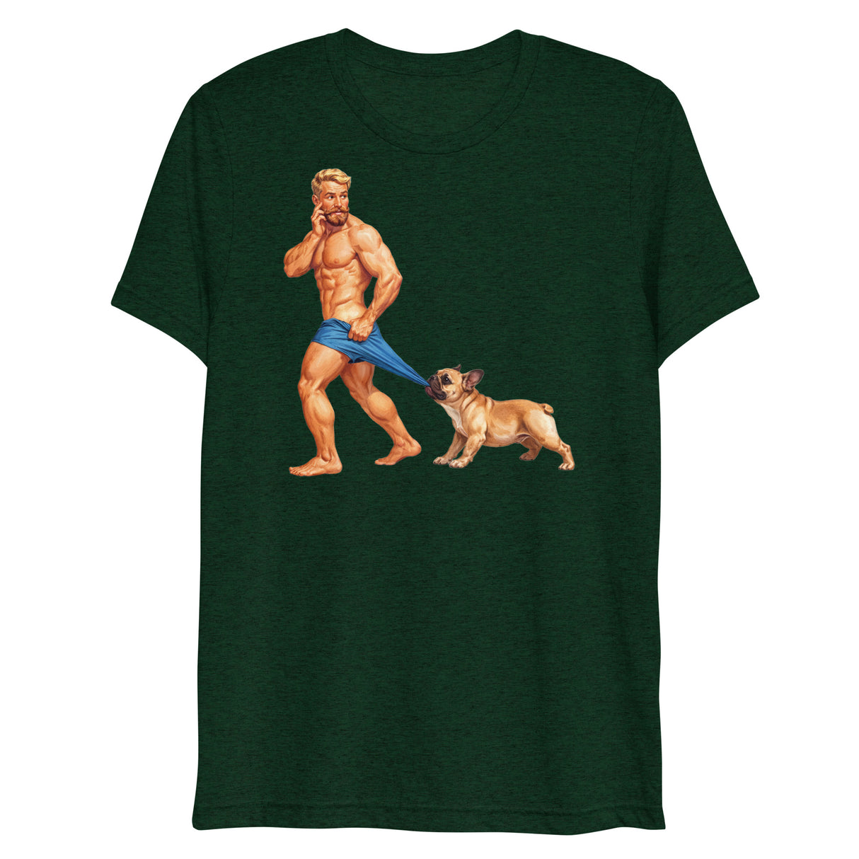 Pardon my Frenchie (Triblend)-Triblend T-Shirt-Swish Embassy