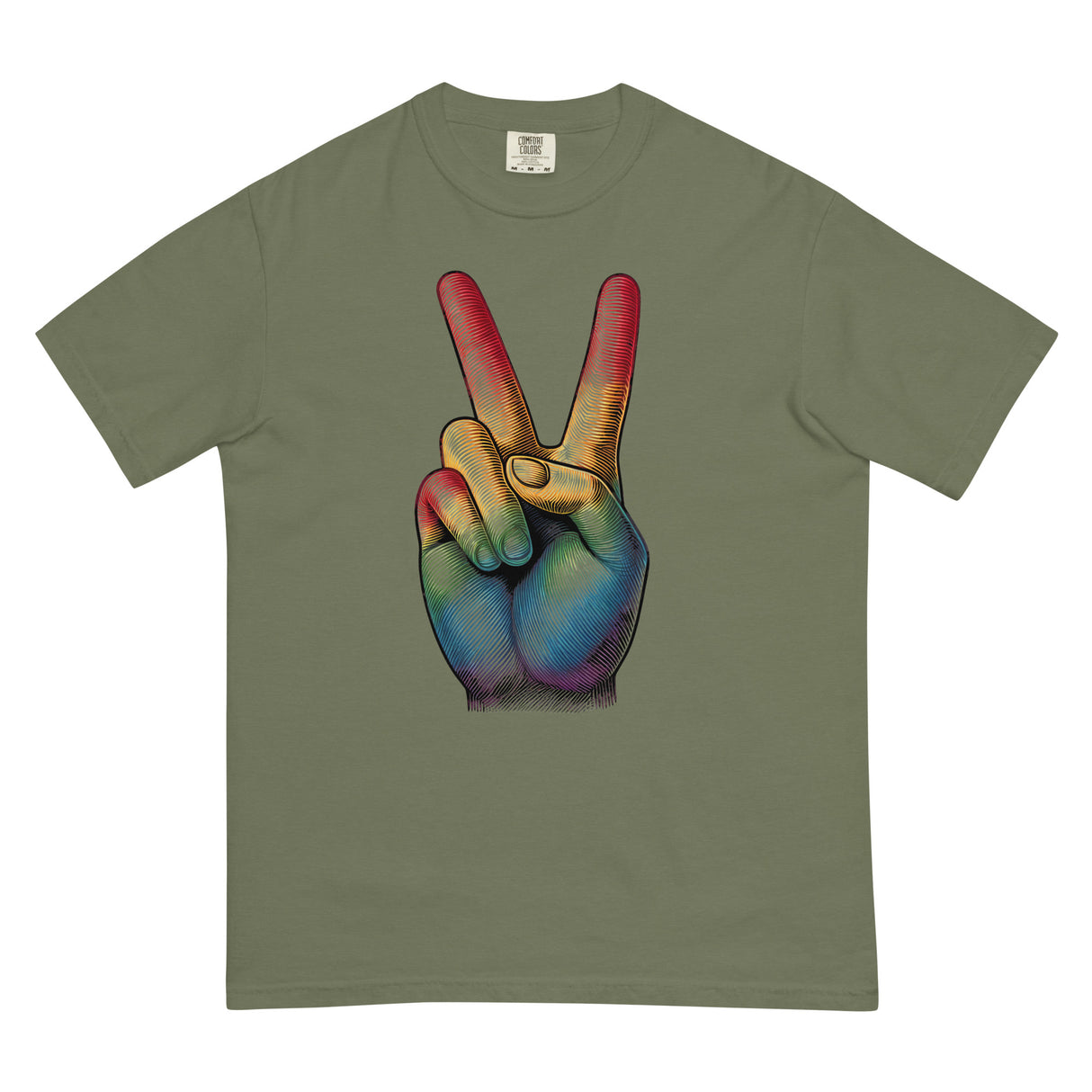 Peace and Pride (Boxy Tee)-Boxy T-Shirt-Swish Embassy