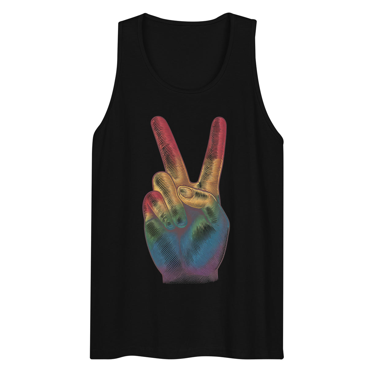Peace and Pride (Tank Top)-Tank Top-Swish Embassy