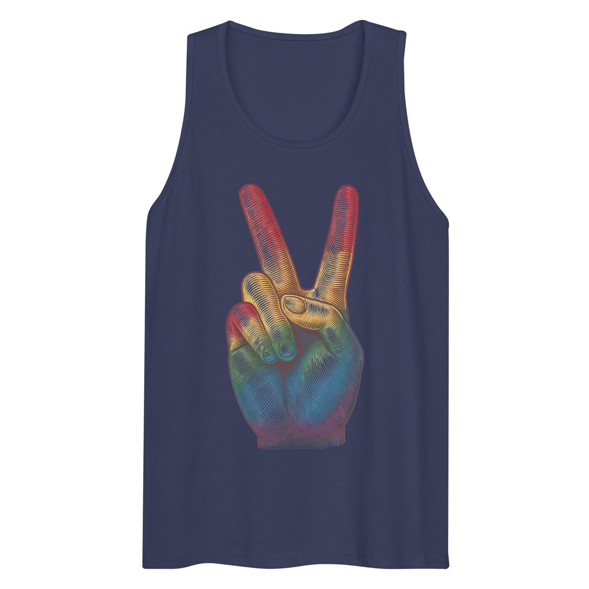 Peace and Pride (Tank Top)-Tank Top-Swish Embassy