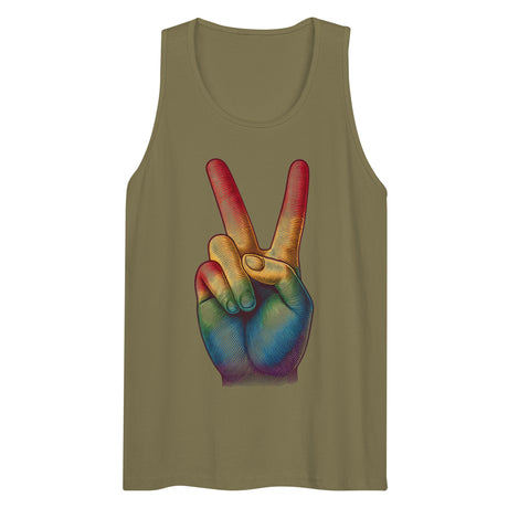 Peace and Pride (Tank Top)-Tank Top-Swish Embassy