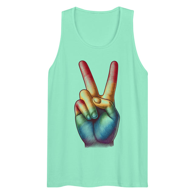 Peace and Pride (Tank Top)-Tank Top-Swish Embassy