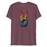 Peace and Pride (Triblend)-Triblend T-Shirt-Swish Embassy