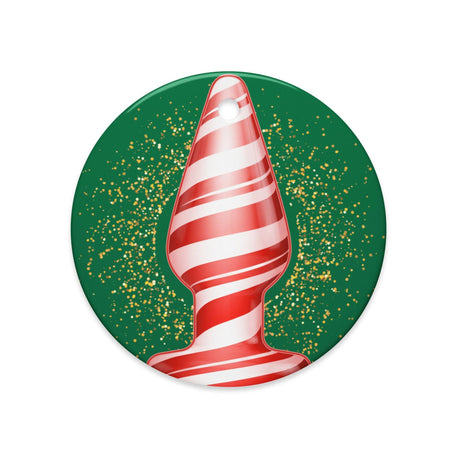 Peppermint Plug (Ceramic ornament)-Ceramic Ornament-Swish Embassy
