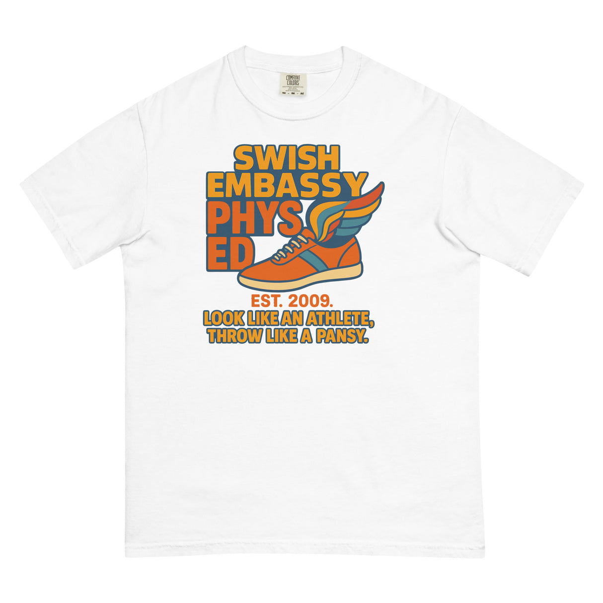 Phys Ed (Boxy Tee)-Boxy T-Shirt-Swish Embassy