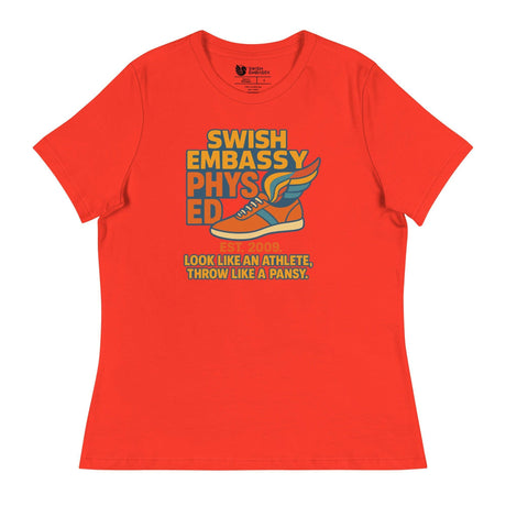 Phys Ed (Women's Relaxed T-Shirt)-Women's T-Shirts-Swish Embassy