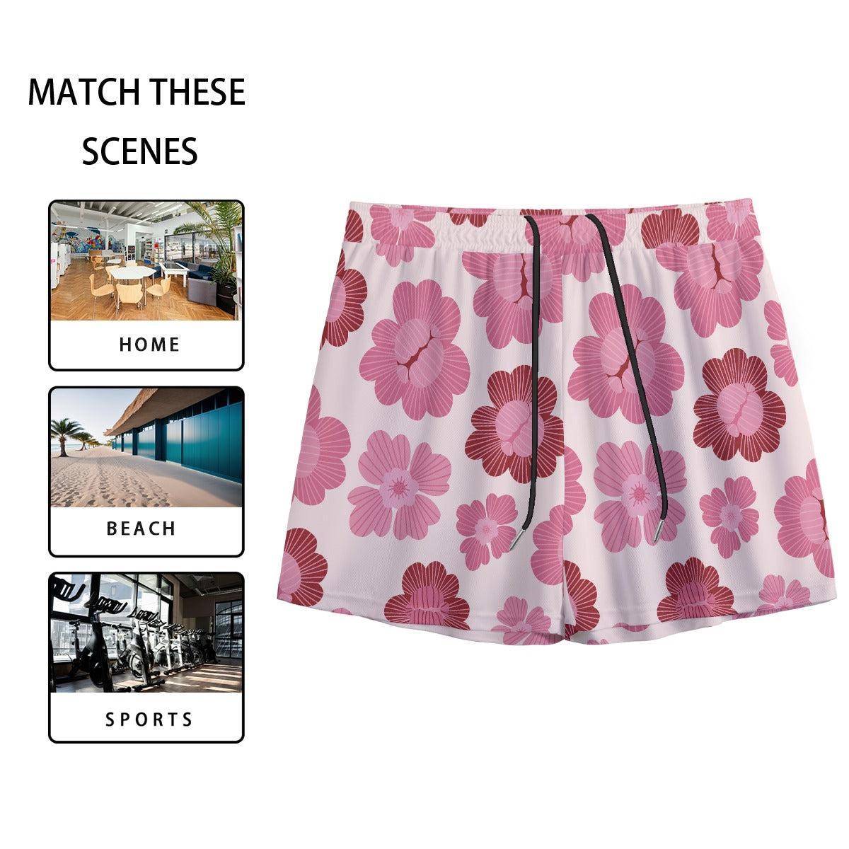 Pink Muse (Shorts)-Shorts-Swish Embassy