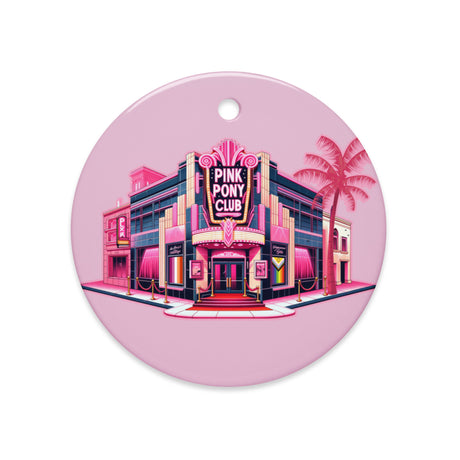 Pink Pony Club (Ceramic ornament)-Ceramic Ornament-Swish Embassy