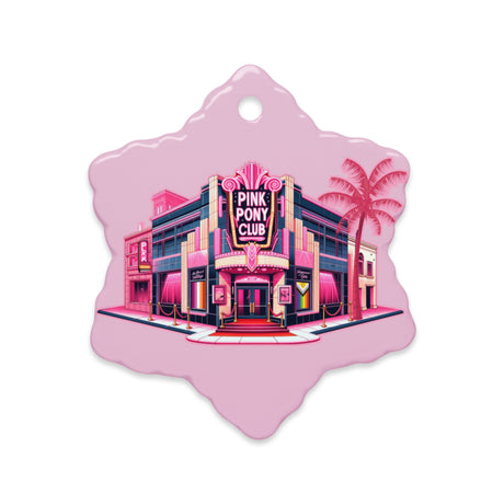 Pink Pony Club (Ceramic ornament)-Ceramic Ornament-Swish Embassy
